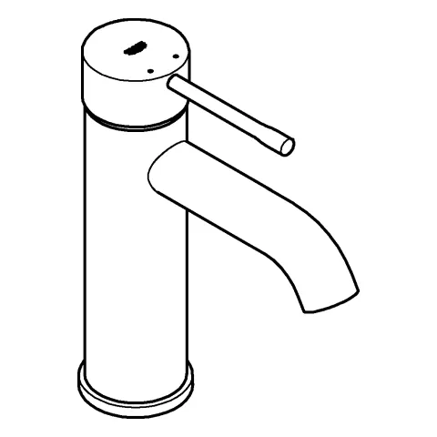 Grohe Essence Einhand-Waschtischbatterie, ½ S-Size, chrom Grohe Essence Einhand-Waschtischbatterie, ½ S-Size, chrom