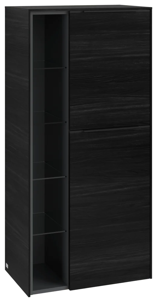 Villeroy & Boch Subway 3.0 Mittelschrank C59901, 574 x 1200 x 362 mm, Anschlag (Scharnier) rechts, Black Oak Villeroy & Boch Subway 3.0 Mittelschrank C59901, 574 x 1200 x 362 mm, Anschlag (Scharnier) rechts, Black Oak