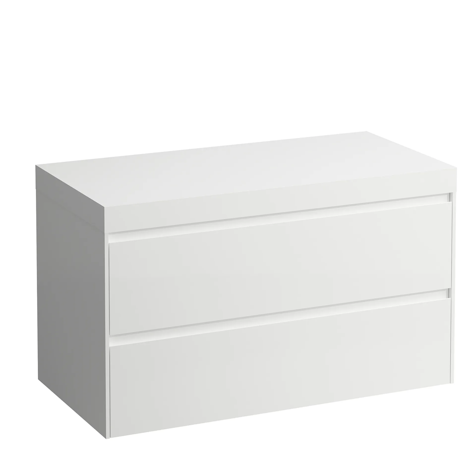 Laufen Waschtischunterbau+Waschtischplatte MODULAR SYSTEM LANI 495x985x580 weiß matt Laufen Waschtischunterbau+Waschtischplatte MODULAR SYSTEM LANI 495x985x580 weiß matt