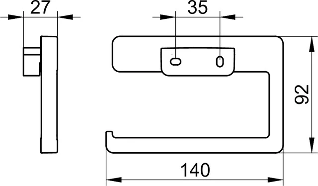 Collection Moll Toilettenpapierhalter Messing ge. Collection Moll Toilettenpapierhalter Messing ge.