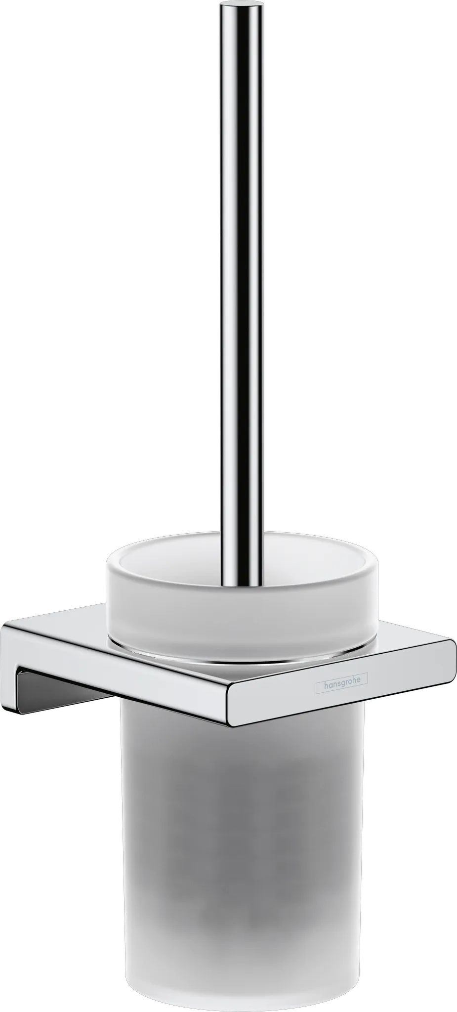 Hansgrohe AddStoris Q Toilettenbürstenhalter Wandmontage, Chrom Hansgrohe AddStoris Q Toilettenbürstenhalter Wandmontage, Chrom