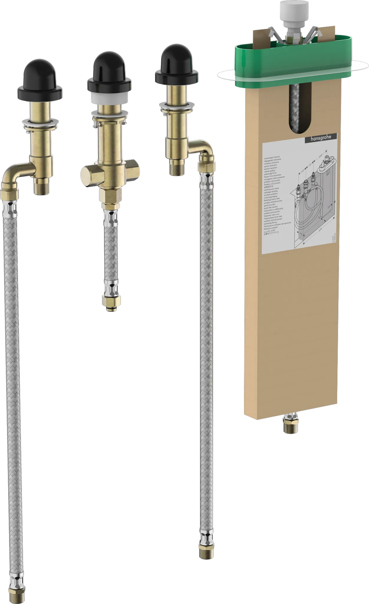 4-Loch Wannenarmatur Grundset mit sBox 4-Loch Wannenarmatur Grundset mit sBox