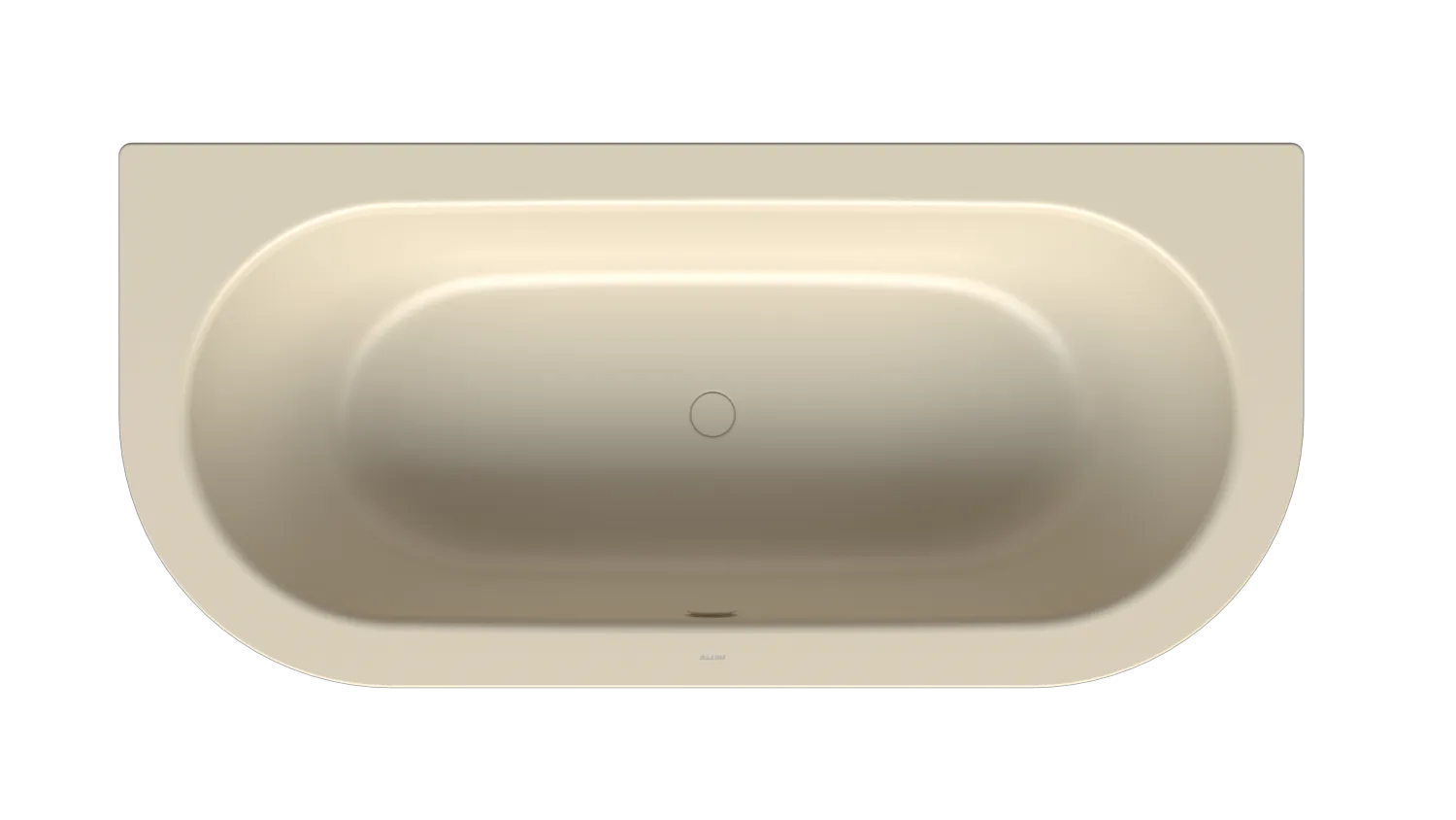Bette BetteStarlet Badewanne Sonderform Starlet I, 1850x850x420 mm, Jasmin, glasierter Titan-Stahl, 2-Sitzer Einbauwanne