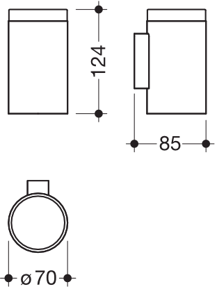 HEWI Becher „System 162“