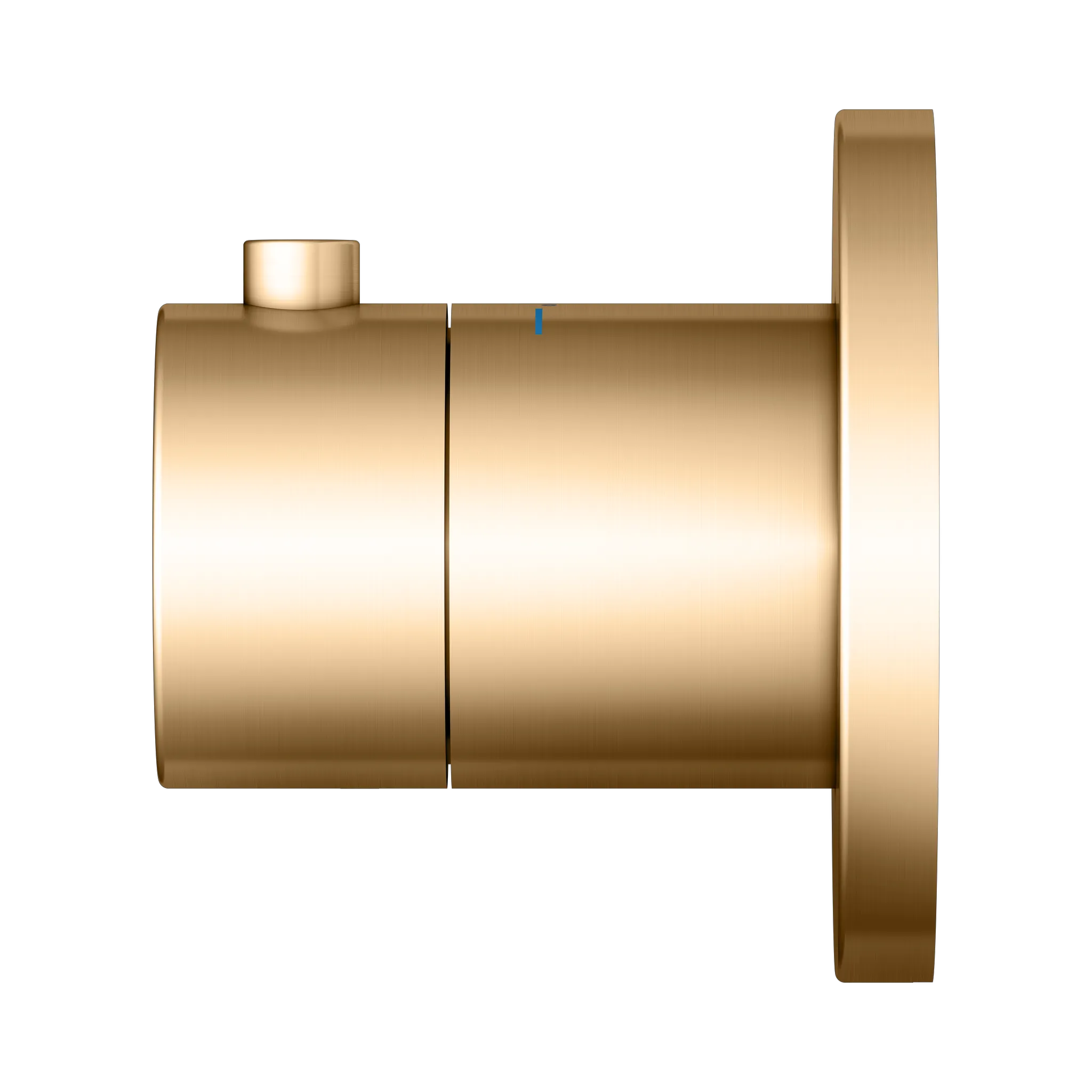 IXMO Thermostatarmatur UP DN15 Messing gebürstett rund IXMO Thermostatarmatur UP DN15 Messing gebürstett rund