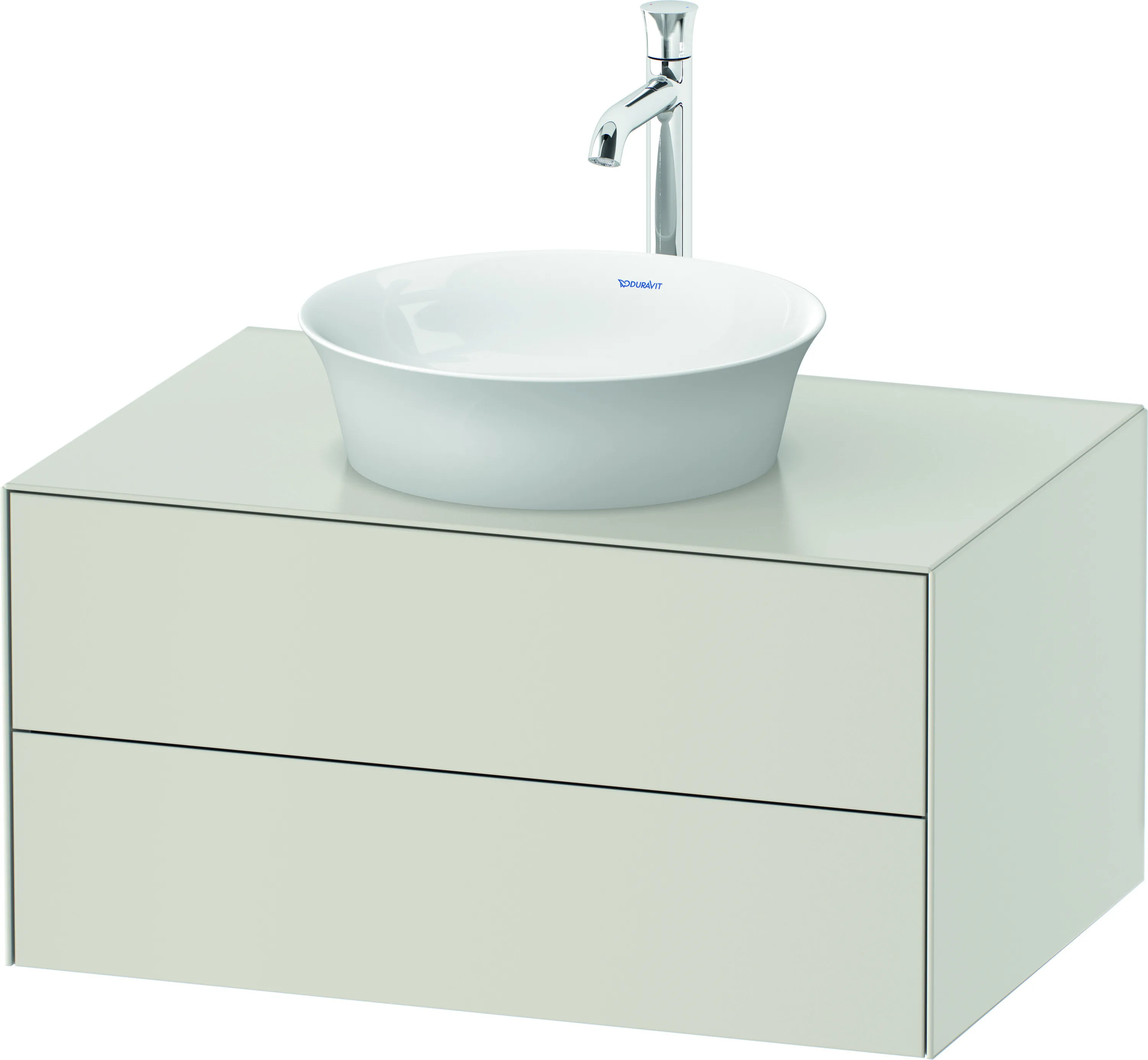 Duravit Waschtischunterschrank „White Tulip“, mit Beleuchtung