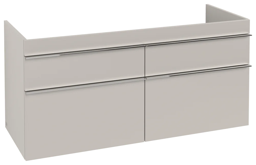 Villeroy & Boch Venticello Waschbeckenunterschrank A93001, 1253x590x502mm, Eckig, Cashmere Grey
