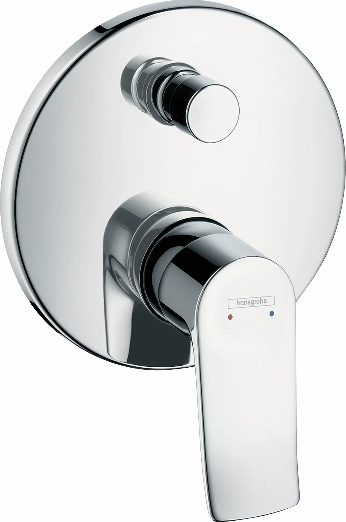 Wannenmischer Unterputz Metris F-Set chrom mit Sicherungskombination