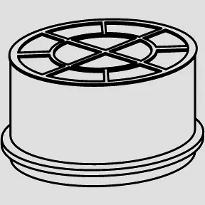 Filterkartusche für ventilair duplex d: 30 - 50 und G 1 1/2, d:40/50 Filterkartusche für ventilair duplex d: 30 - 50 und G 1 1/2, d:40/50