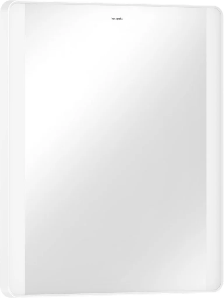 Hansgrohe Xarita Lite Q Spiegel mit LED-Beleuchtung Mattweiß 600x700x30 mm Wandmontage