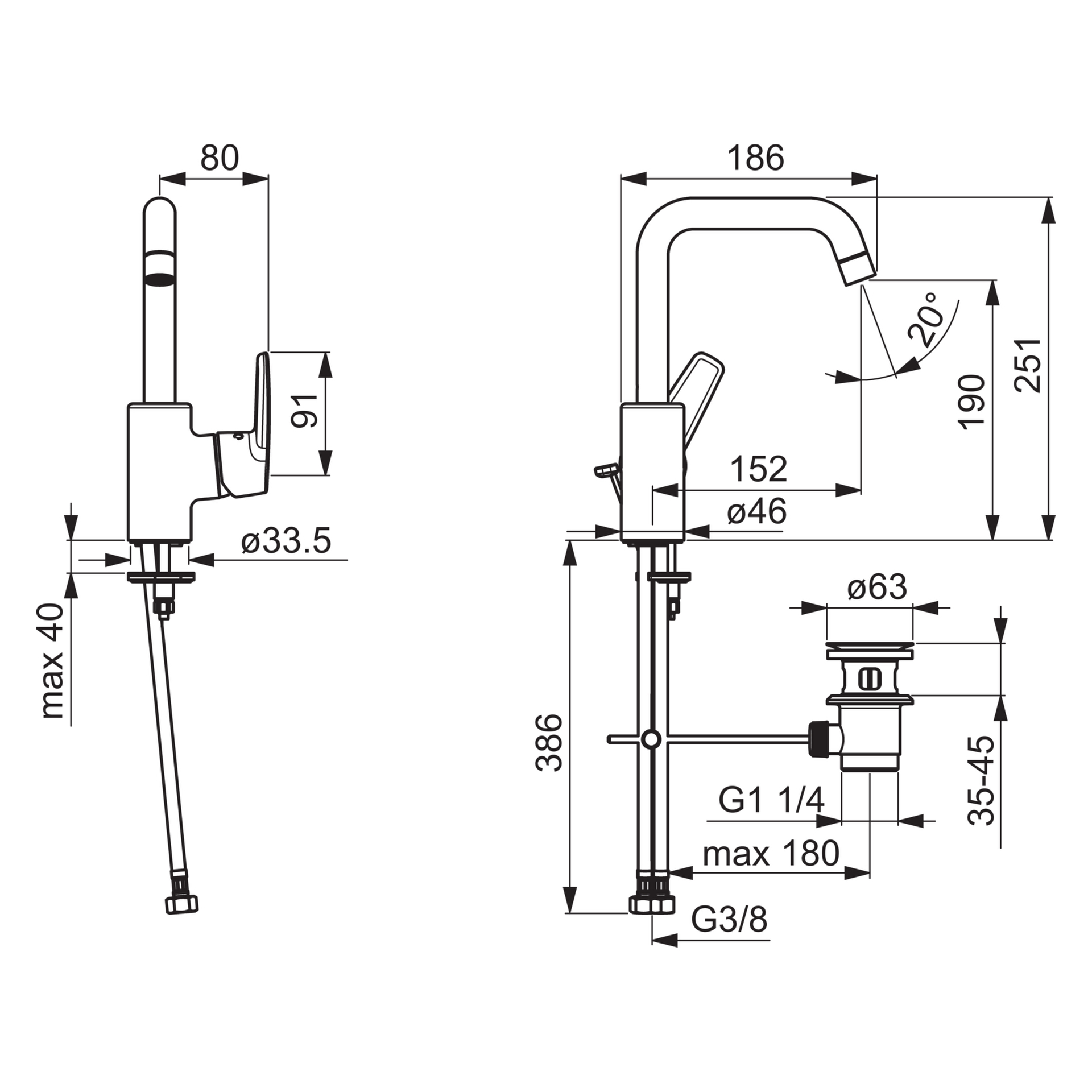 HansaPOLO Waschtischarmatur Hansapolo 2017 Einhebelmischer Chrom HansaPOLO Waschtischarmatur Hansapolo 2017 Einhebelmischer Chrom