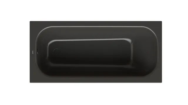 Bette BetteClassic Badewanne Rechteck, Anthracite, 1700 x 800 mm, 450 mm tief, 30 mm Randhöhe, glasierter Titan-Stahl, 1-Sitzer, Einbau
