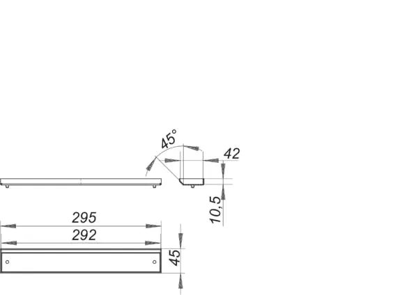 Abdeckung CeraWall Individual rotgold matt Abdeckung CeraWall Individual rotgold matt