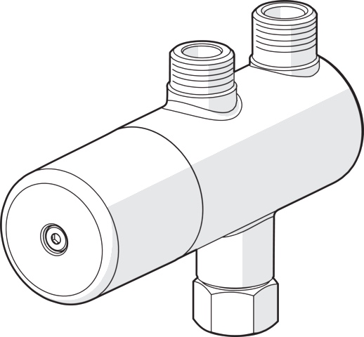 HA Sicherheits-Thermostat Vormischer HANSAMINIMAT 6341 Chrom