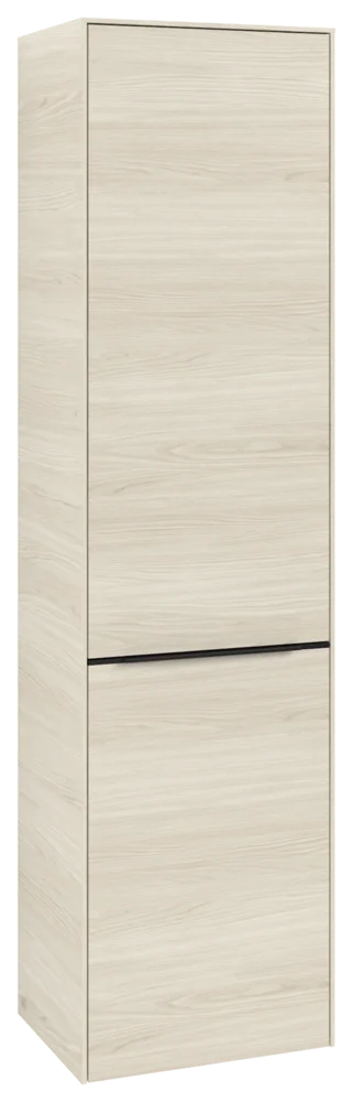 Villeroy & Boch Hochschrank Subway 3.0, eckig, White Oak, 450x1710x346mm, mit Absenkautomatik Villeroy & Boch Hochschrank Subway 3.0, eckig, White Oak, 450x1710x346mm, mit Absenkautomatik
