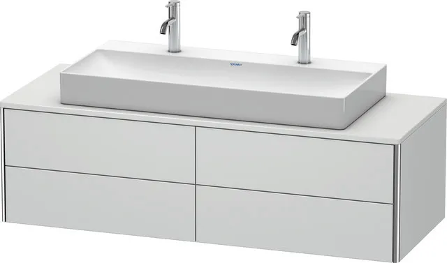 Duravit Waschtischunterschrank wandhängend „XSquare“ 140 × 40 × 54,8 cm Duravit Waschtischunterschrank wandhängend „XSquare“ 140 × 40 × 54,8 cm