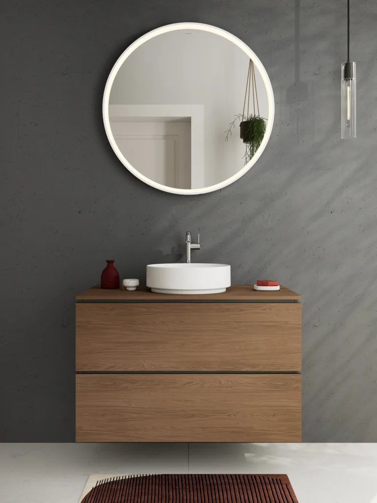 Hansgrohe Xarita S Spiegel 900x900 mm, Mattweiß, LED-Beleuchtung mit Infrarotsensor, AntiFog, stufenlos dimmbar Hansgrohe Xarita S Spiegel 900x900 mm, Mattweiß, LED-Beleuchtung mit Infrarotsensor, AntiFog, stufenlos dimmbar