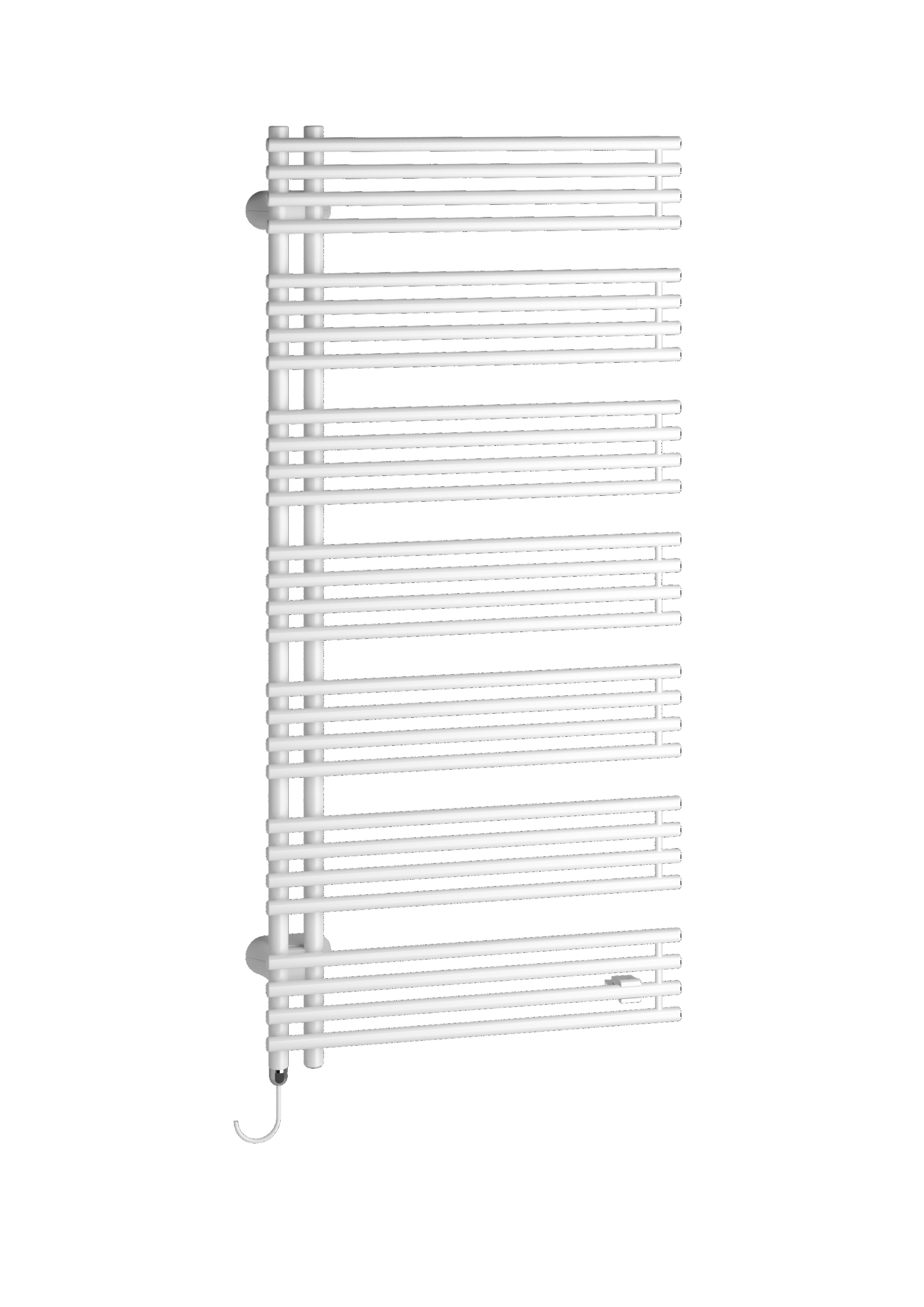 Kermi Design-Heizkörper „Diveo®“ 45 × 94 cm in Aluminium Grey