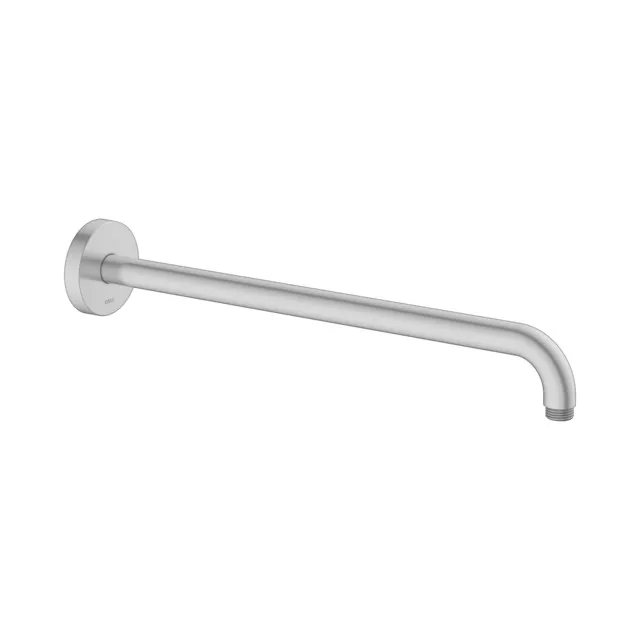 Elegance 51688170400 Brausearm Wandanschluß rund 450 mm Aluminium-finish