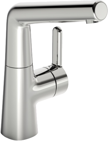 Einhand-Waschtischarmatur „Designo Style“ Ausladung 151 mm in Chrom Einhand-Waschtischarmatur „Designo Style“ Ausladung 151 mm in Chrom