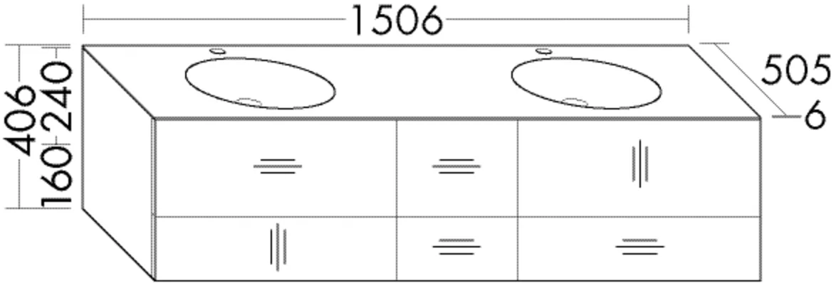 burgbad Badmöbelset „Coco“ in Weiß Matt mit Laserkante burgbad Badmöbelset „Coco“ in Weiß Matt mit Laserkante