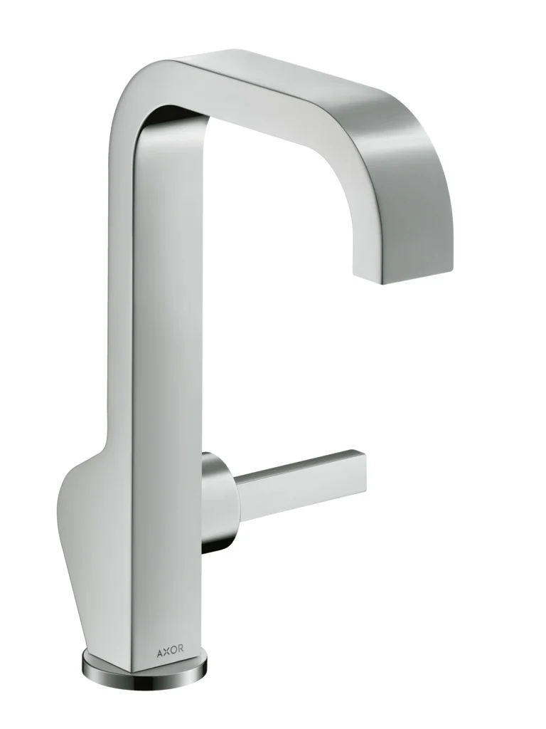 Hansgrohe Axor Citterio Einhebel-Waschtischmischer Chrom, Ausladung 160 mm, Auslaufhöhe 191 mm, Pingriff, Normalstrahl, max. Durchflussmenge 5 l/min