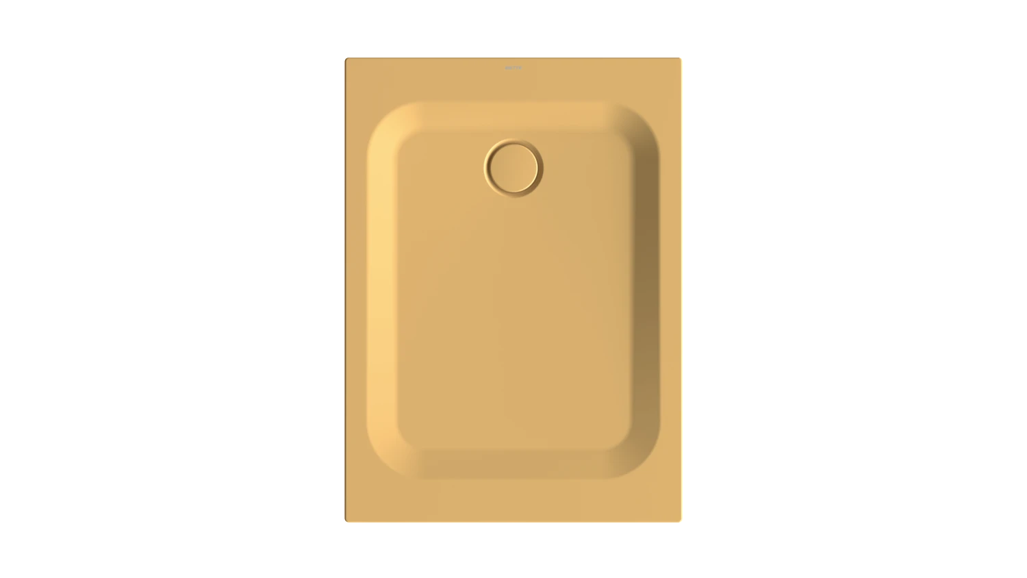 Bette rechteck Duschwanne „BetteUltra“ 1100 × 800 mm ohne Oberflächenbeschichtung, ohne Oberflächenveredelung, ohne Wannenträger, in Curry