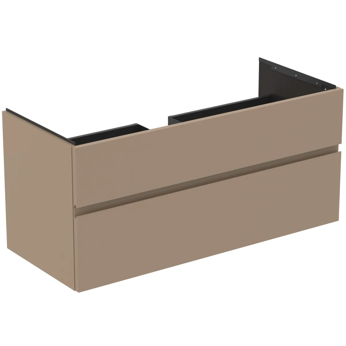 Ideal Standard Waschtischunterschrank „Finesse“ 120 × 55 × 50,5 cm Greige matt