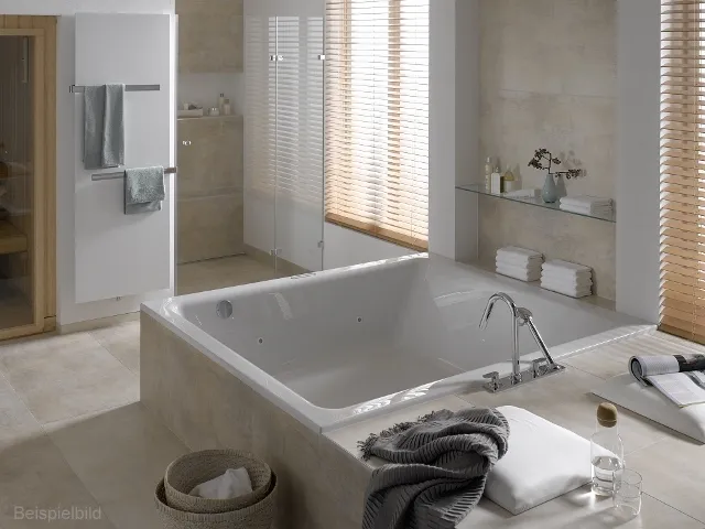 Mauersberger Acryl-Badewanne convexa 190⁄170 1900x1700x495, Farbe weiß