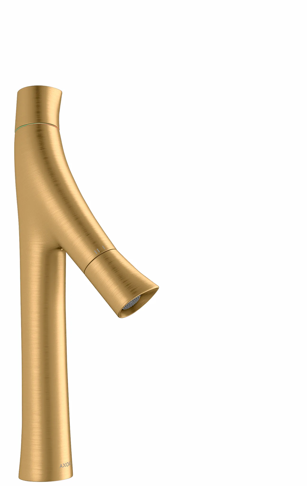 Hansgrohe AXOR Starck Organic 2-Griff Waschtischmischer 170, Brushed Brass