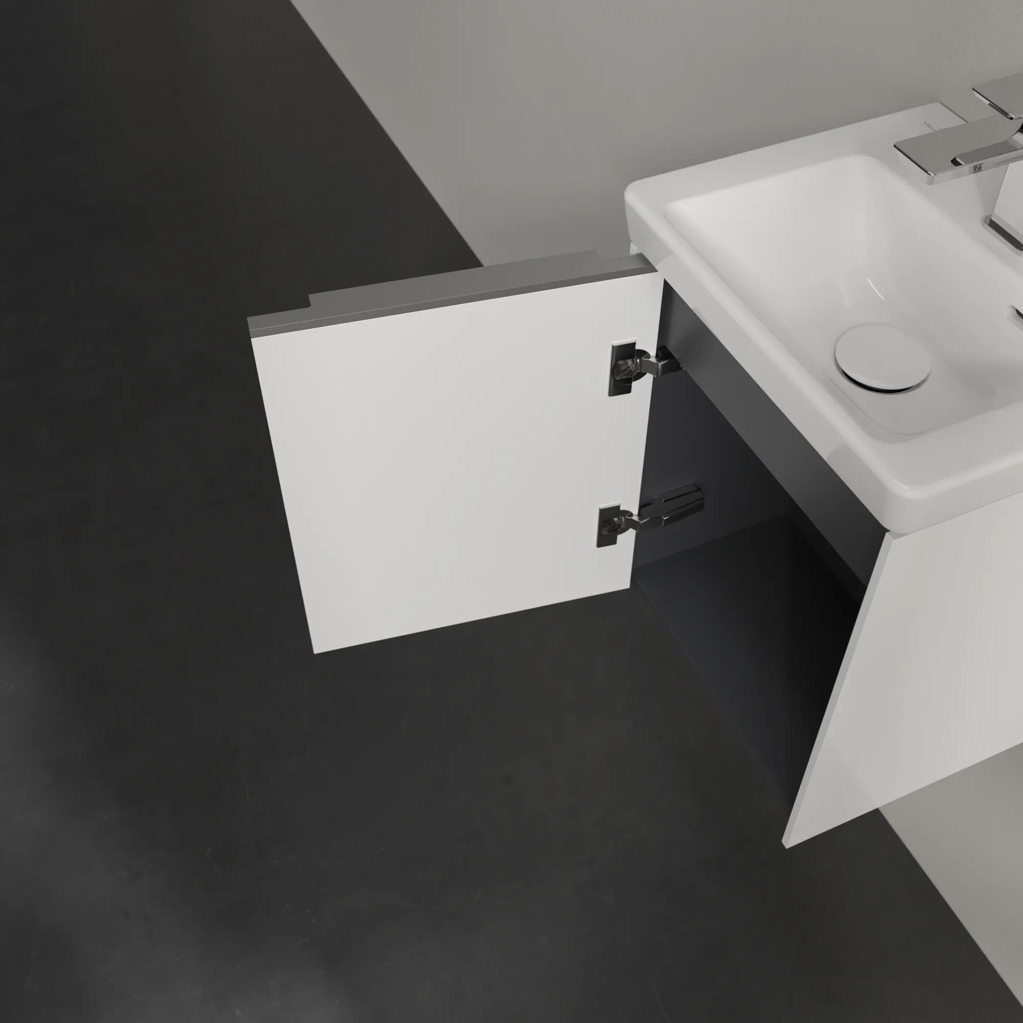 Villeroy & Boch Subway 3.0 Waschbeckenunterschrank, 351 x 429 x 309 mm, links Villeroy & Boch Subway 3.0 Waschbeckenunterschrank, 351 x 429 x 309 mm, links