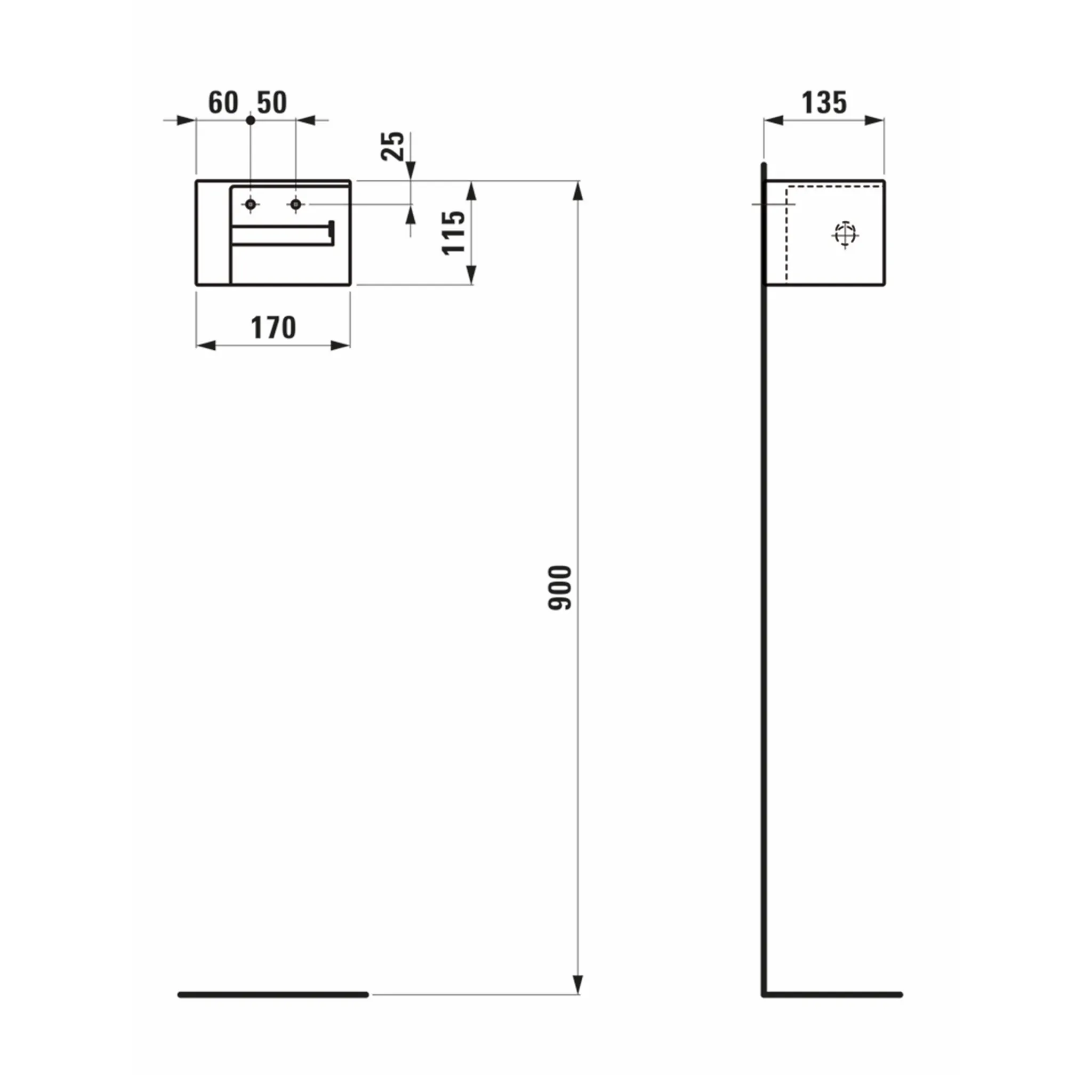 Laufen Toilettenpapierhalter „VAL“ Laufen Toilettenpapierhalter „VAL“