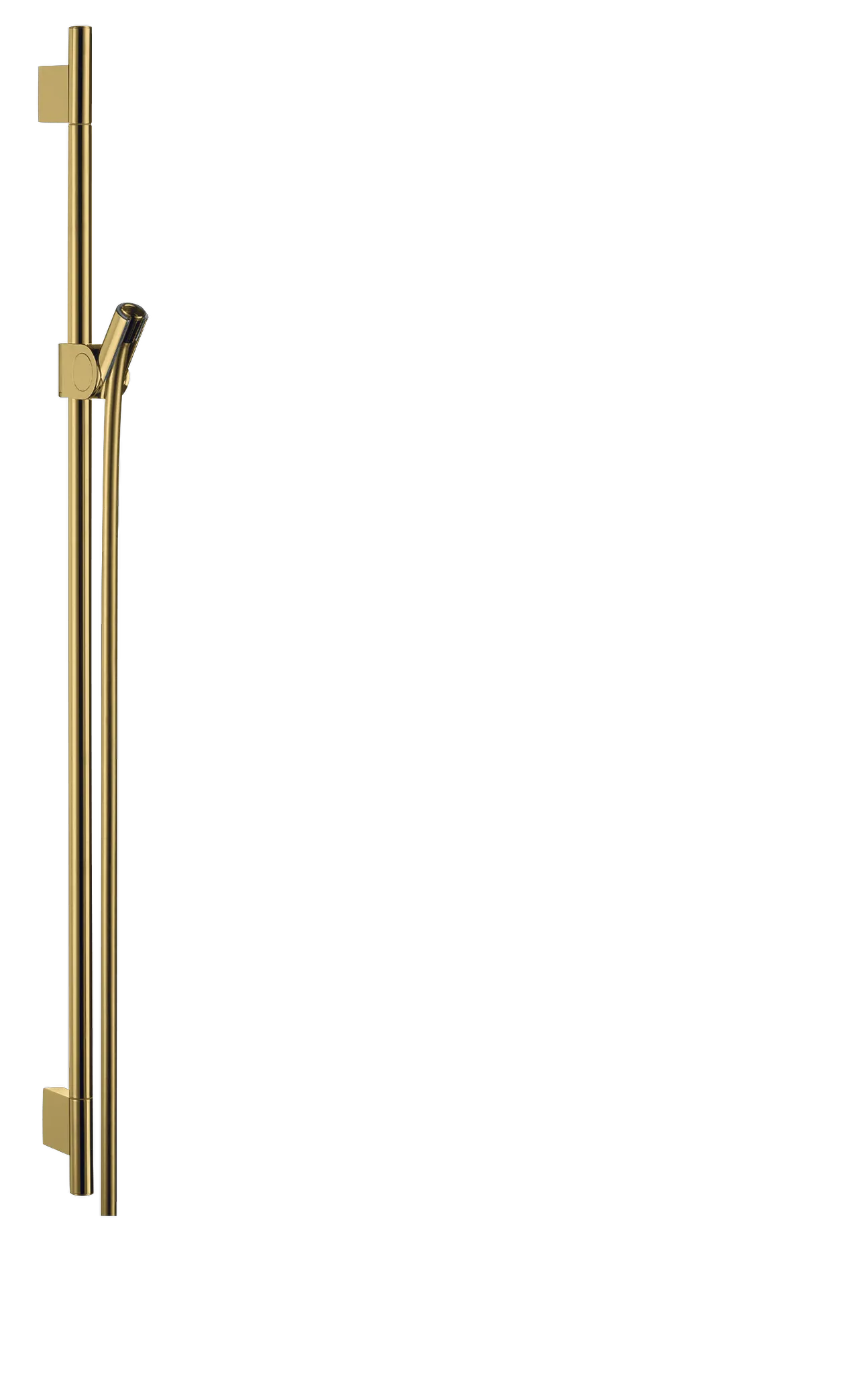 Hansgrohe AXOR Uno Wandstangen, Polished Gold Optic