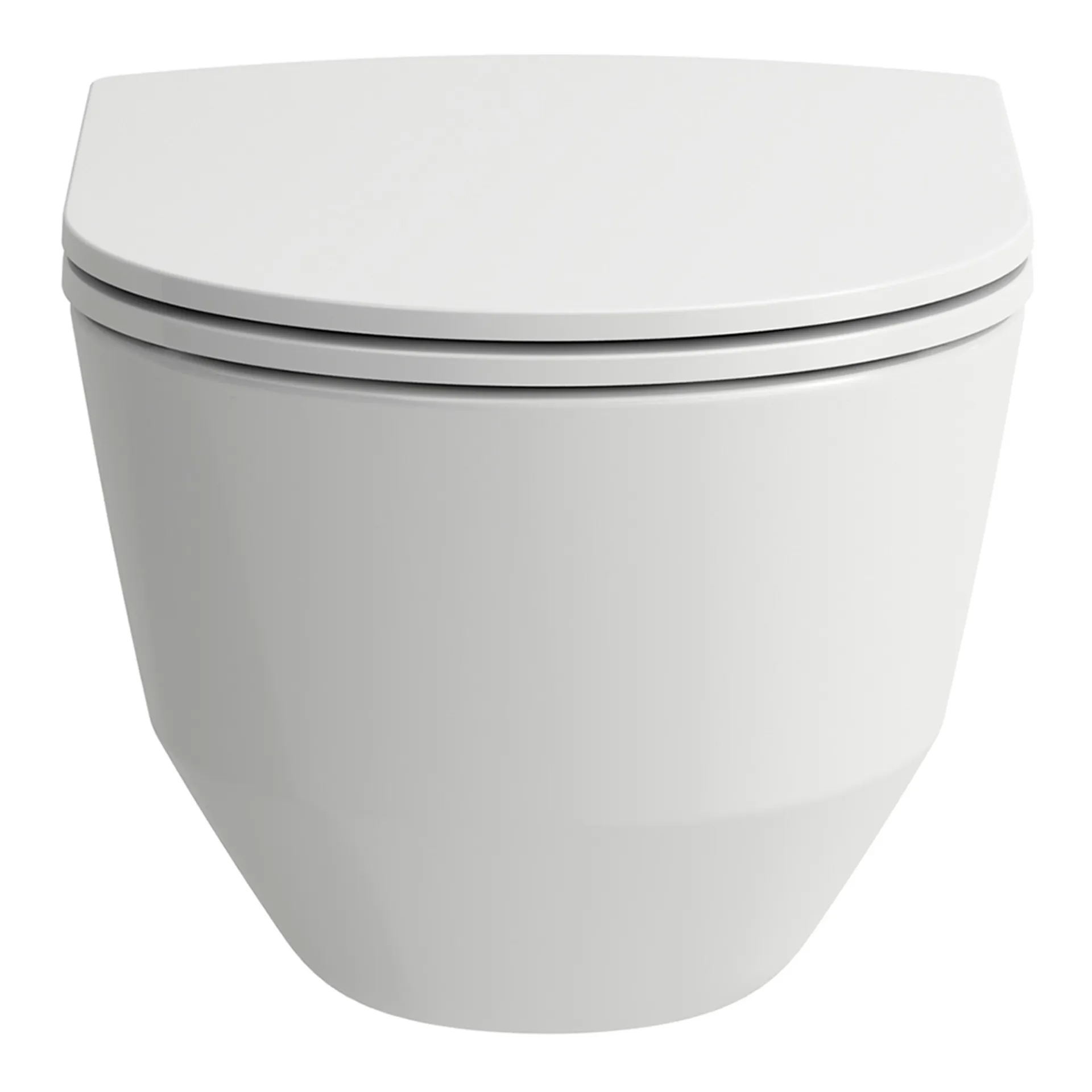 Tiefspül-WC wandhängend PRO 530x360 spülrandlos mit verdeckter Befestigung weiß
