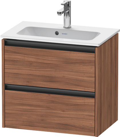 Duravit Waschtischunterschrank wandhängend „Ketho.2“ 61 × 54,9 × 39 cm