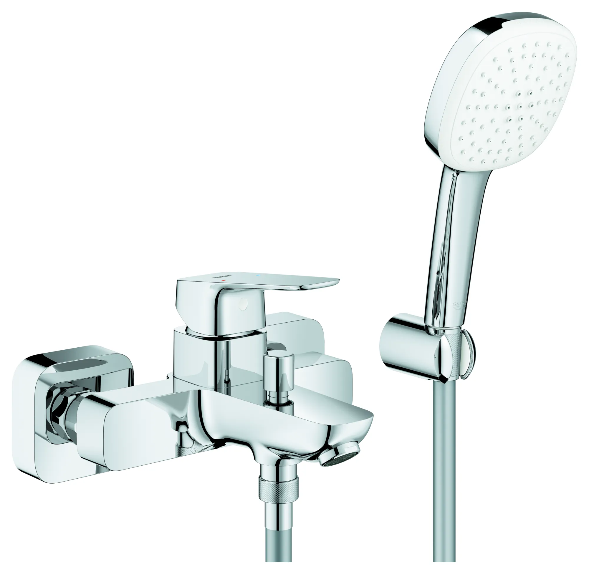 Grohe Cubeo Einhand-Wannenbatterie, Wandmontage, chrom Grohe Cubeo Einhand-Wannenbatterie, Wandmontage, chrom
