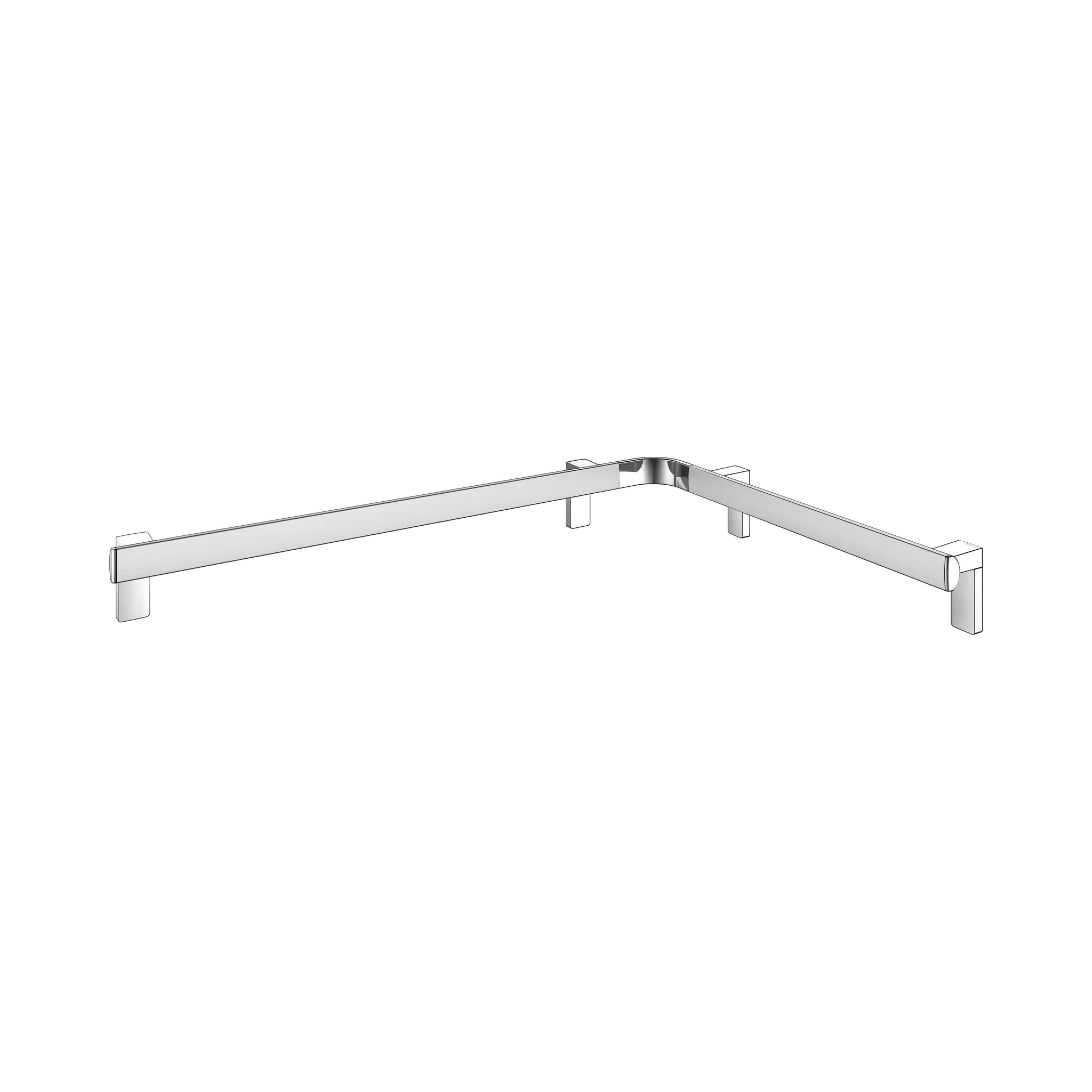 KEUCO Dusch- und Wannenhandlauf „Axess“ 60 cm Ausführung in Silber (eloxiert)