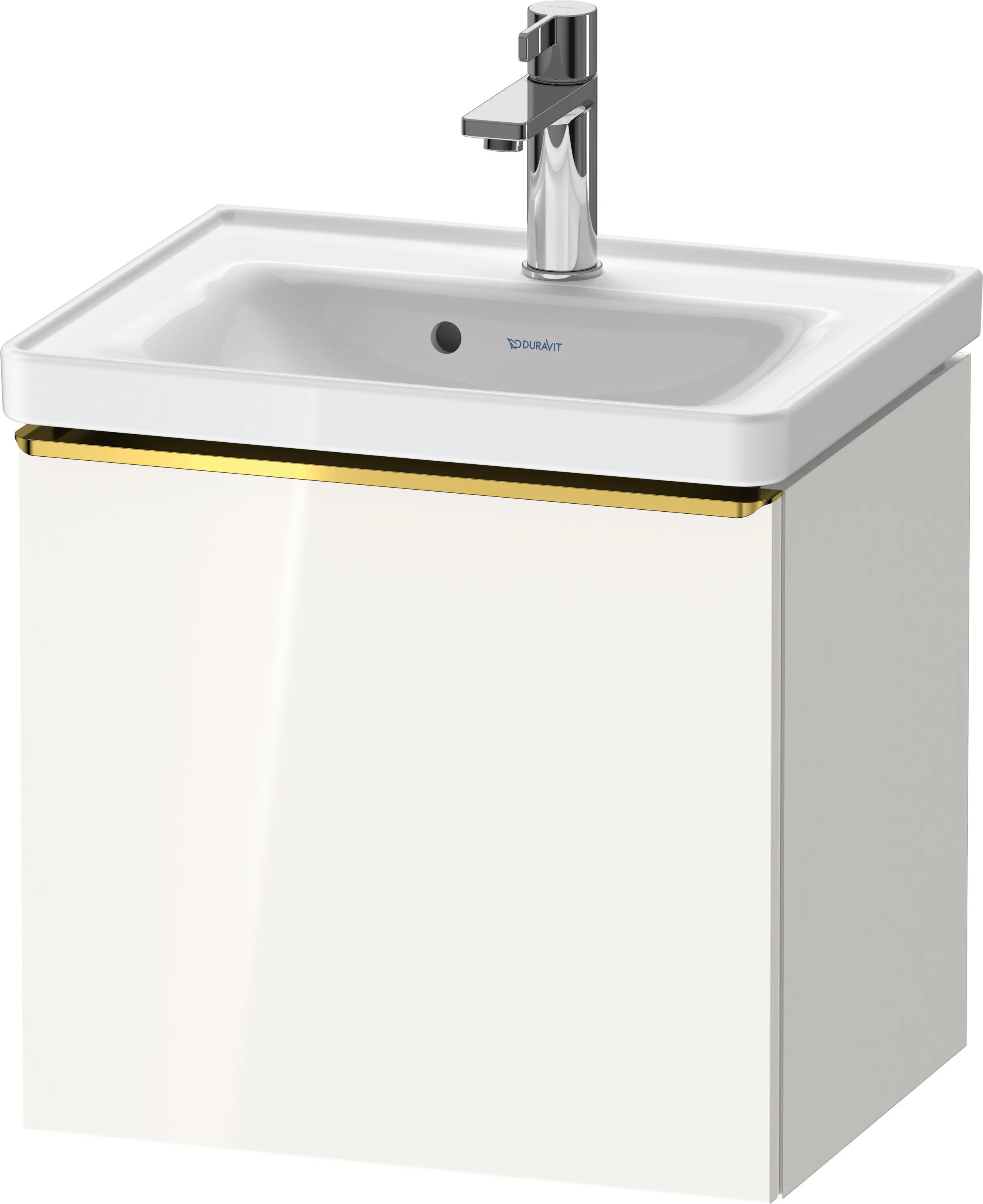 Duravit Waschtischunterschrank wandhängend „D-Neo“ 48,4 × 44 × 37,2 cm Weiß Hochglanz
