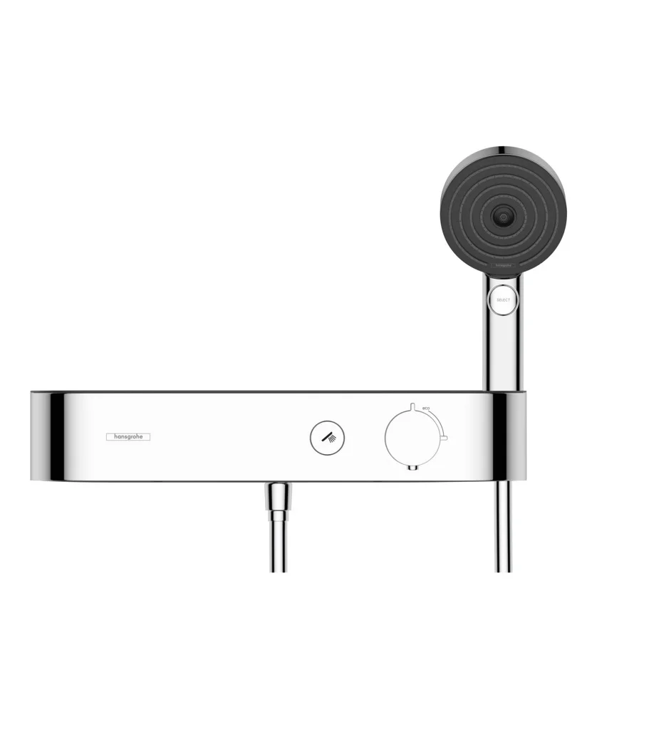 Hansgrohe ShowerTablet Select Brausethermostat 400 Aufputz, Chrom, DN15, max. Durchfluss 16,3 l/min, min./max. Betriebsdruck 1–10 bar