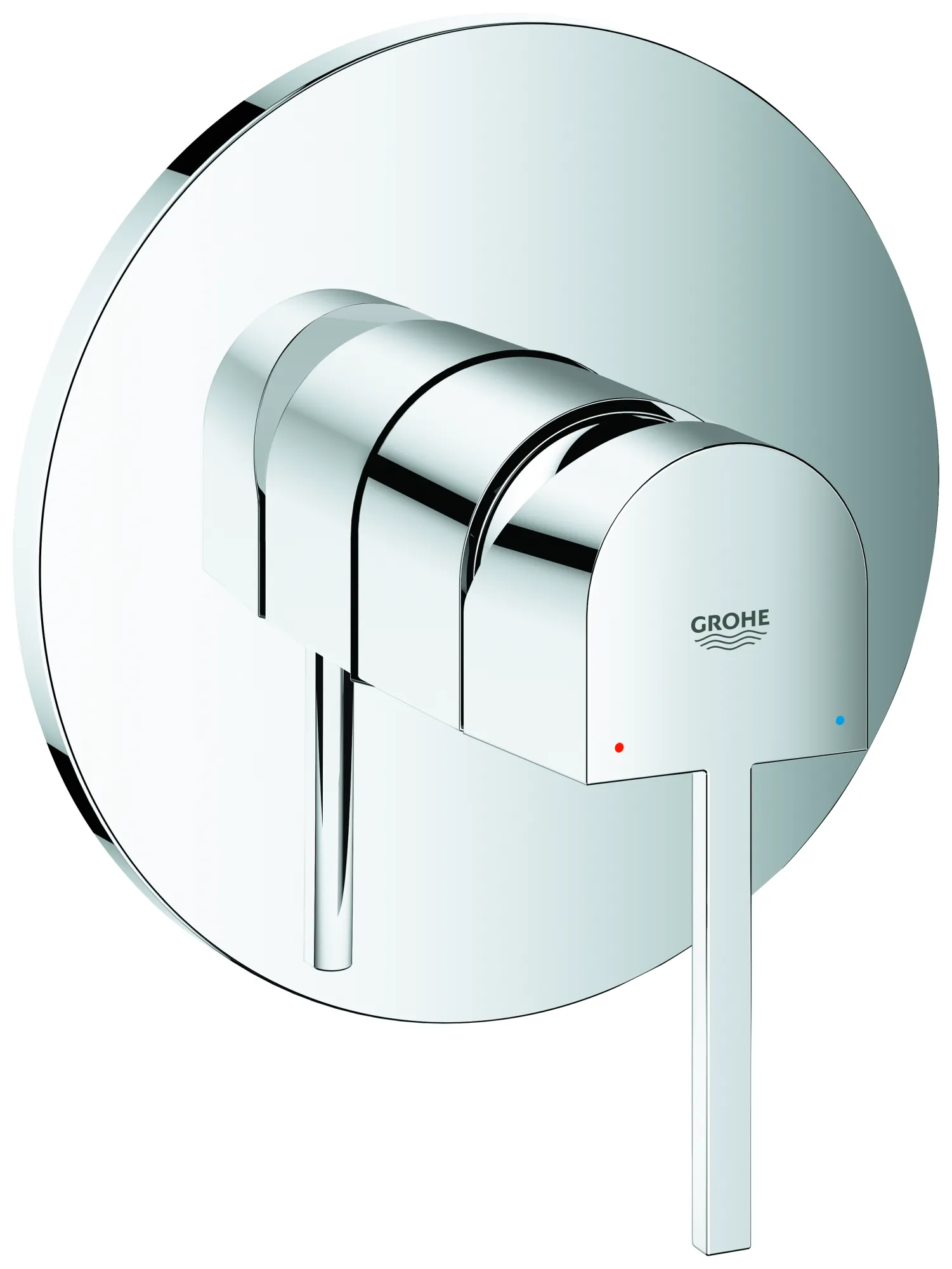 Einhand-Brausebatterie Plus 24059_3, Fertigmontageset für Rapido SmartBox, chrom Einhand-Brausebatterie Plus 24059_3, Fertigmontageset für Rapido SmartBox, chrom