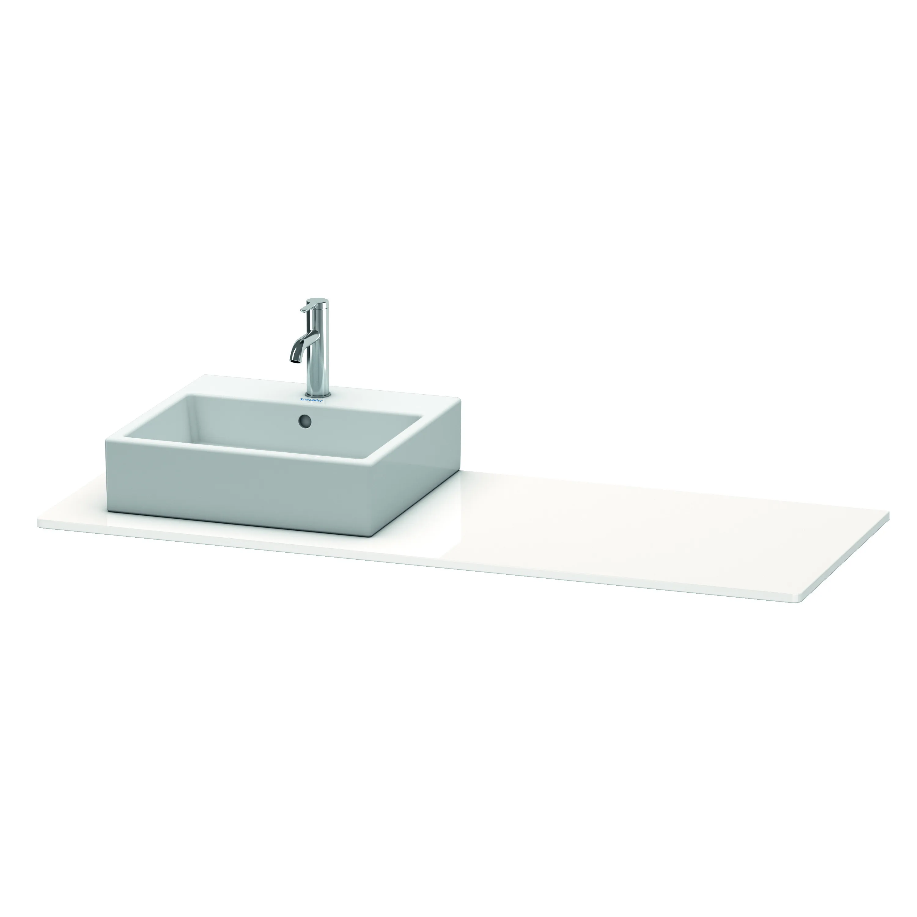 Duravit Konsole „XSquare“ in Weiß Hochglanz Duravit Konsole „XSquare“ in Weiß Hochglanz