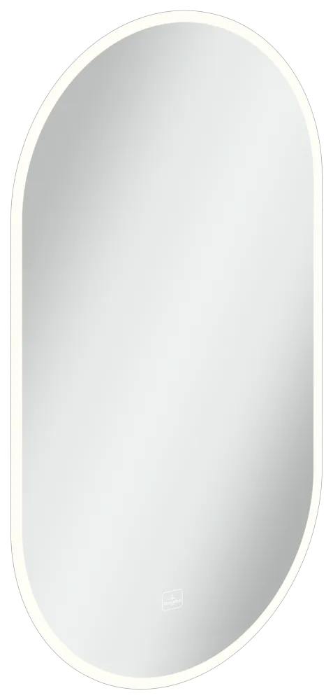Villeroy & Boch Spiegel „More to See Lite+“ 500 × 900 mm in White Matt