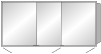 Sanipa Spiegelschrank „Wim“ 160 × 75 × 16,8 cm 