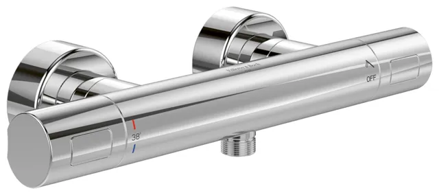 Einhand-Duscharmatur TVS00001700061 10,4 cm in Chrom