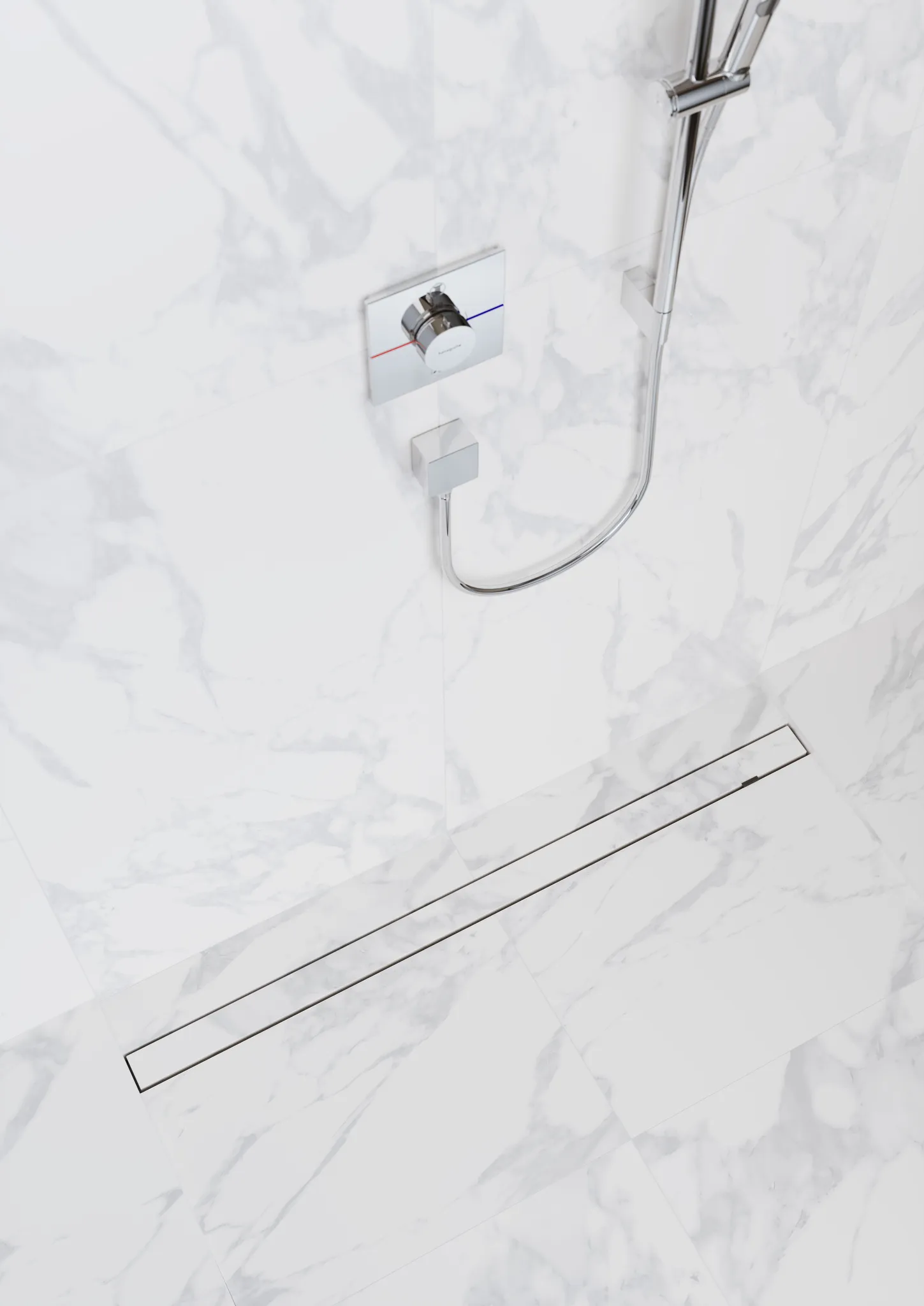 RainDrain Rock Duschrinne 900 mm kürzbar und befliesbar RainDrain Rock Duschrinne 900 mm kürzbar und befliesbar