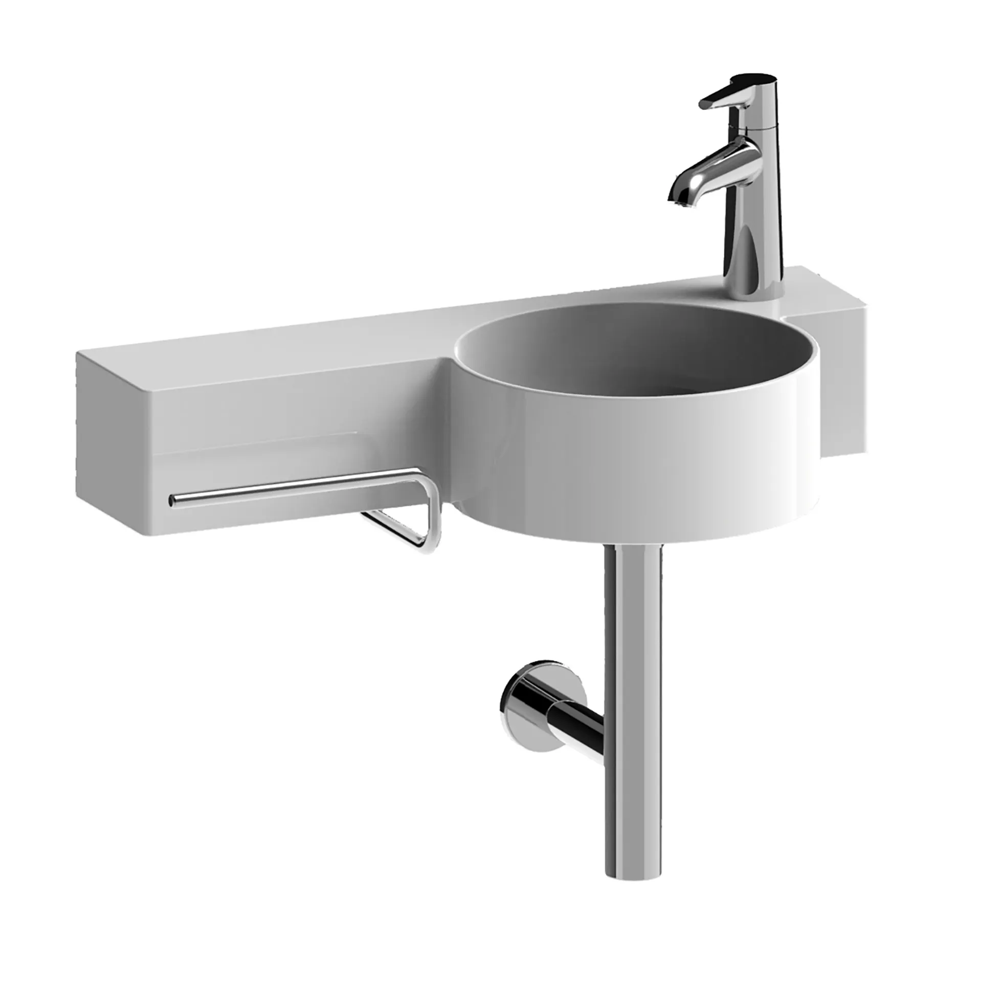 Laufen Handtuchhalter VAL 280x150 Chrom, passend zu H815284 Laufen Handtuchhalter VAL 280x150 Chrom, passend zu H815284