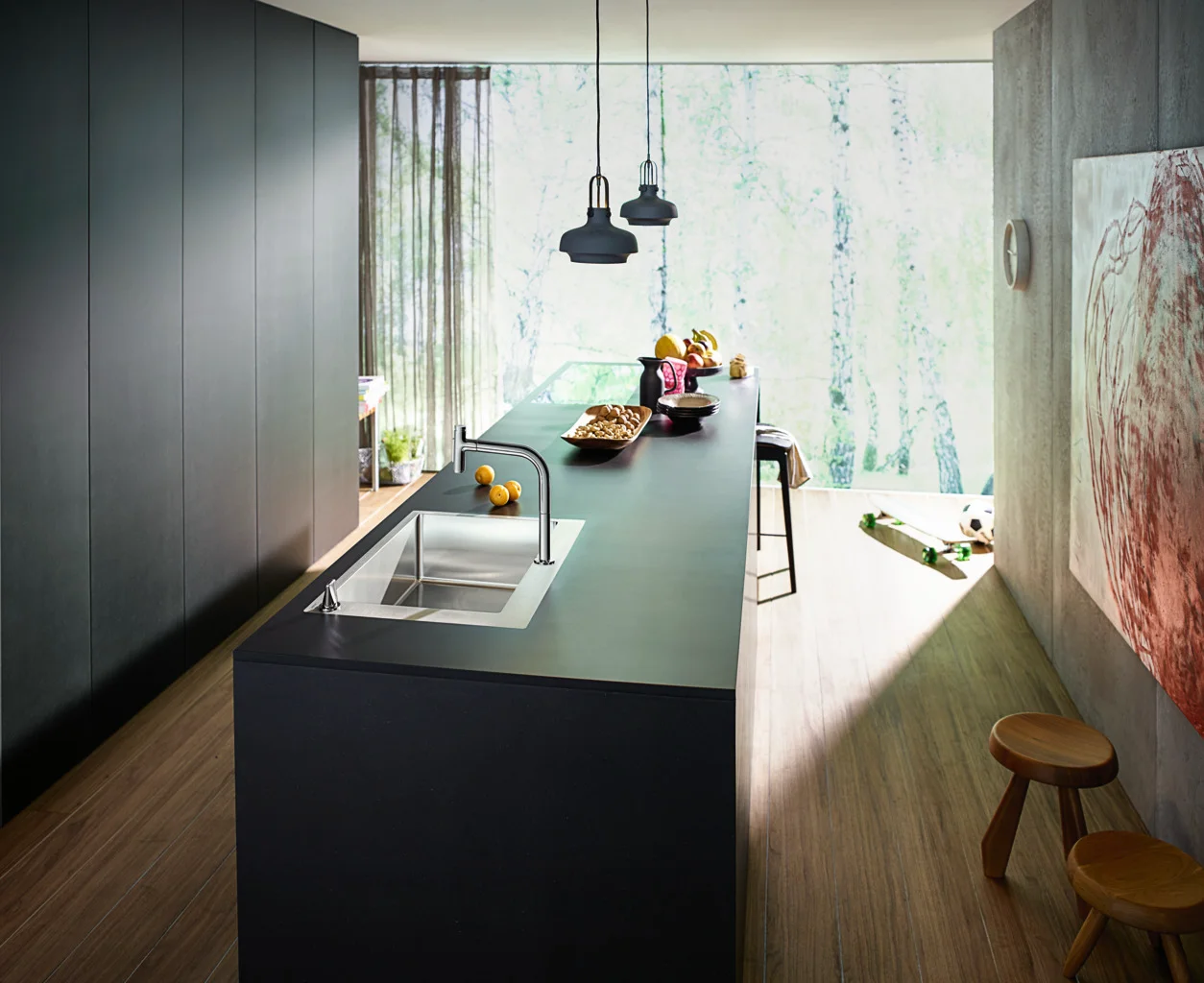 Hansgrohe Metris Select M71 2-Loch Einhebel-Küchenmischer mit Ausziehbrause, Chrom, 35 mm Bohrung, 200 mm ComfortZone, 110° oder 150° Schwenkbereich Hansgrohe Metris Select M71 2-Loch Einhebel-Küchenmischer mit Ausziehbrause, Chrom, 35 mm Bohrung, 200 mm ComfortZone, 110° oder 150° Schwenkbereich