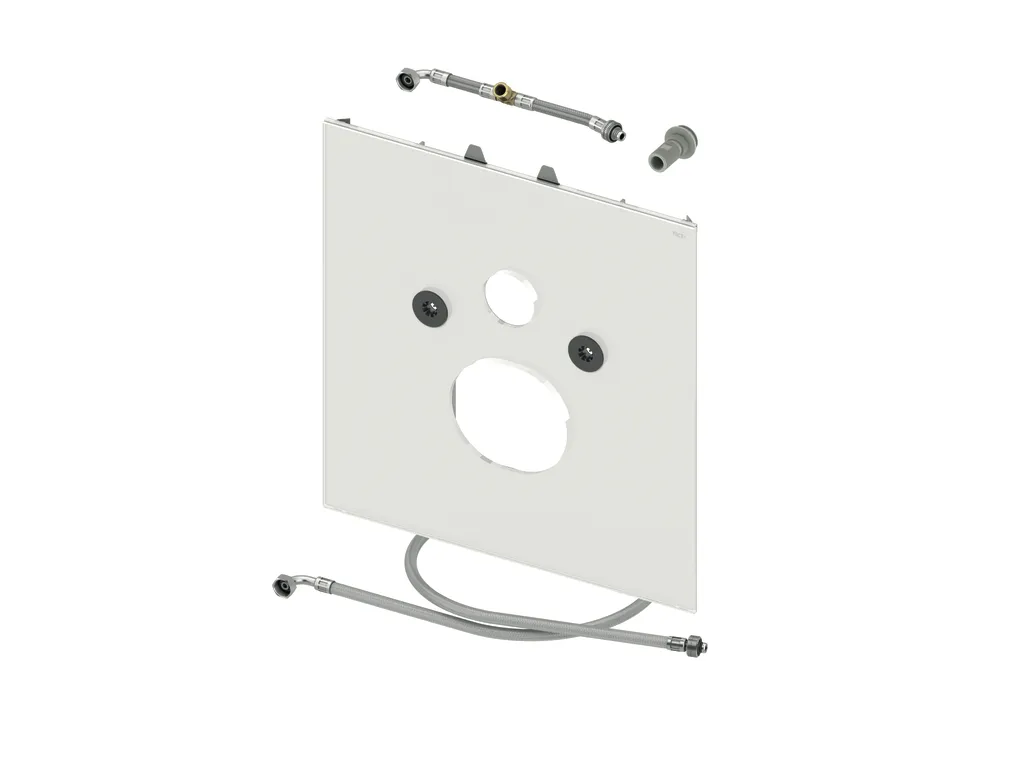 TECElux WC-Glasplatte für Duravit SensoWash C Glas weiß TECElux WC-Glasplatte für Duravit SensoWash C Glas weiß