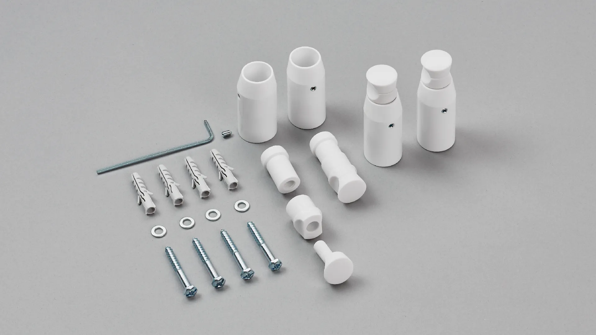 Zubehör Wand-Montagezubehör Standardlack, LF mit IHC, IHE, RACY