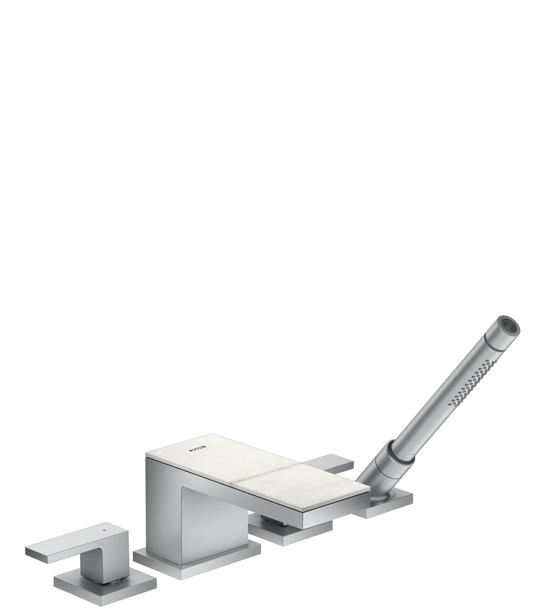 Hansgrohe AXOR MyEdition Mischer mit Platte 200 Marmor Lasa Covelano Vena Oro Hansgrohe AXOR MyEdition Mischer mit Platte 200 Marmor Lasa Covelano Vena Oro